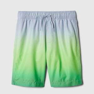 NWT Gap Kids Recycled Printed Swim Trunks. Size M (8)